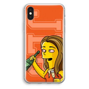 Jamie Lee Simpson: iPhone X Transparant Hoesje