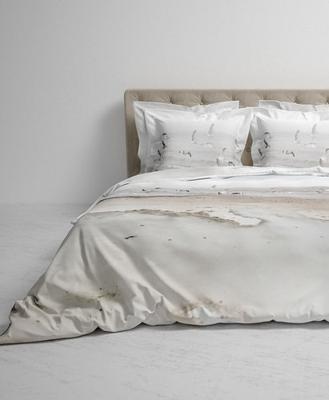 Heckett & Lane Heckett Lane dekbedovertrek Vale windy-grey