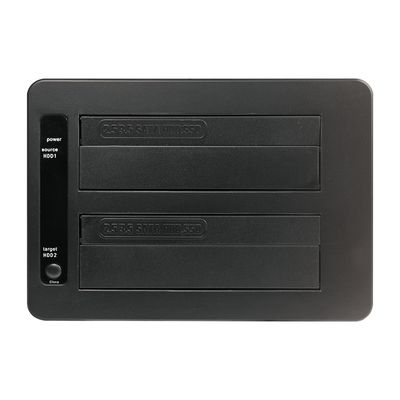 LogiLink QP0029 USB 3.0 SATA 6 Gb/s 2 poorten Harde schijf-dockingstation 2.5 inch, 3.5 inch Met clone-functie