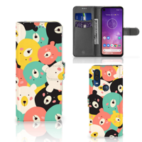Motorola One Vision Leuk Hoesje Bears
