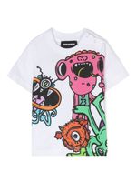 DSQUARED2 KIDS t-shirt à imprimé graphique - Blanc - thumbnail