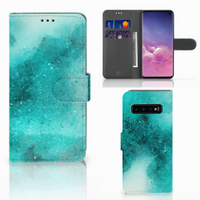 Hoesje Samsung Galaxy S10 Painting Blue