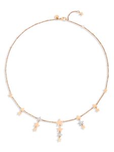 Dodo collier en or 9ct pavé de diamants - Rose