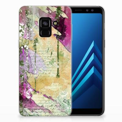 Hoesje maken Samsung Galaxy A8 (2018) Letter Painting