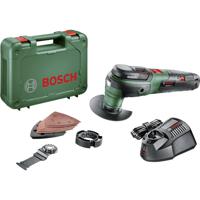 Bosch Home and Garden UniversalMulti 12 0603103001 Multifunctioneel gereedschap Incl. accu, Incl. koffer 12 V 2.5 Ah Aantal meegeleverde accus: 1 - thumbnail