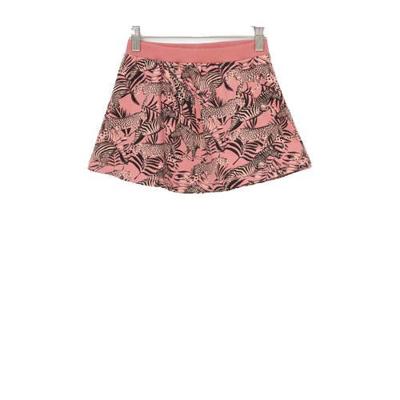Ellos rok Ivy met all over print roze/zwart