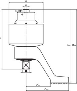 Gedore DVV-130ZRS 2653141 Draaimoment-versterker