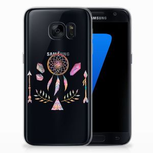 Samsung Galaxy S7 Telefoonhoesje met Naam Boho Dreamcatcher