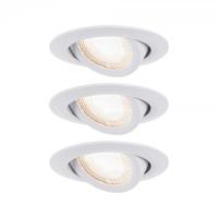 Paulmann 92985 EBL 3stepdim LED-inbouwlamp Set van 3 stuks LED 4.8 W Wit