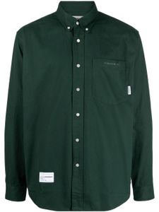 CHOCOOLATE chemise en coton à patch logo - Vert