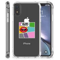 Apple iPhone Xr Anti Shock Bumper Case Popart Princess