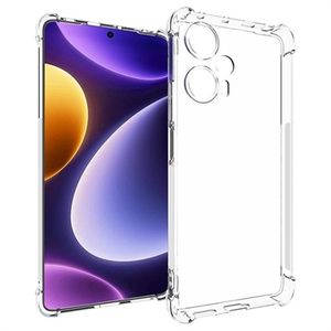 Xiaomi Redmi Note 12 Turbo/Poco F5 Schokbestendig TPU-hoesje - transparant