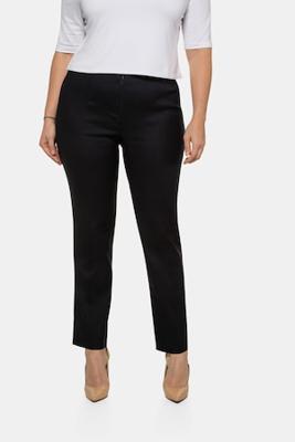 Ulla Popken Broek Sophie, mal model, stretch, linnen - Grote Maten