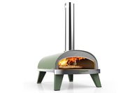 ZiiPa Pizza Oven Piana - Houtgestookt - met Thermometer - Eucalyptus - voor ø 30 cm pizza&apos;s - Roterende pizzasteen