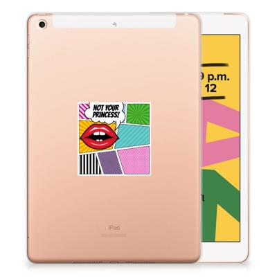 Apple iPad 10.2 | iPad 10.2 (2020) | 10.2 (2021) Leuke Siliconen Hoes Popart Princess Apple iPad 10.2 | iPad 10.2 (2020) | 10.2 (2021) Leuke Siliconen Hoes Popart Princess