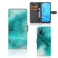 Hoesje OPPO A72 | OPPO A52 Painting Blue - thumbnail