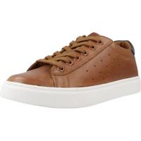 Geox J NASHIK Boy A Sneaker, cognac/navy, 36 EU, Cognac Navy, 36 EU