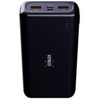 Verico Power Pro PD Powerbank 20000 mAh Power Delivery LiPo USB-A, USB-C Zwart - thumbnail