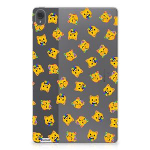 Hippe Hoes voor Lenovo Tab P11 | P11 Plus Katten Emojis