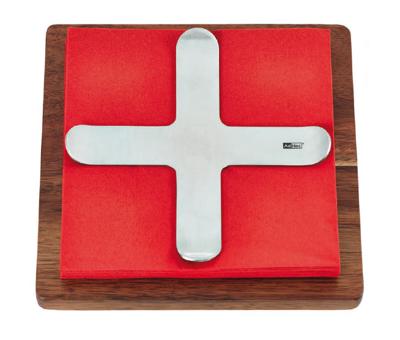 AdHoc SH11 servethouder Roestvrijstaal AdHoc SH11 servethouder Roestvrijstaal