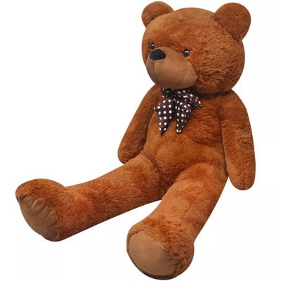 vidaXL Teddybeer XXL 135 cm zacht pluche bruin vidaXL Teddybeer XXL 135 cm zacht pluche bruin
