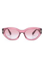 TOM FORD Eyewear lunettes de soleil Penny à monture papillon - Rose