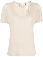 Each X Other V-neck mélange T-shirt - Tons neutres