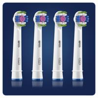 Oral-B 3D White Opzetborstel Met CleanMaximiser-technologie, Verpakking Van 4Stuks