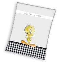 Tweety fleece plaid 130 x 170 cm