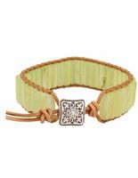 Edelsteen Armband Jade Groen Gipsy - thumbnail