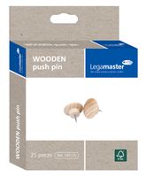 Push pins Legamaster hout 25stuks - thumbnail