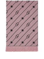 Gucci couverture à motif monogrammé - Rose - thumbnail