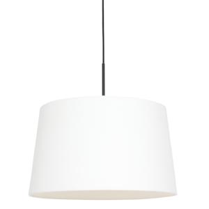 Steinhauer Hanglamp Sparkled Ø 45cm linnen wit 8190ZW