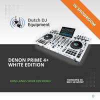 Denon DJ Denon Prime 4+ all-in-one DJcontroller limited WHITE edition - thumbnail