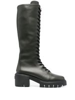 Stuart Weitzman bottes lacées à semelle épaisse - Vert - thumbnail