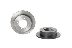 Remschijf COATED DISC LINE BREMBO, Remschijftype: Massief, u.a. für Mitsubishi, KIA, Hyundai