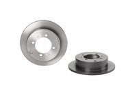 Remschijf COATED DISC LINE BREMBO, Remschijftype: Massief, u.a. für Mitsubishi, KIA, Hyundai - thumbnail