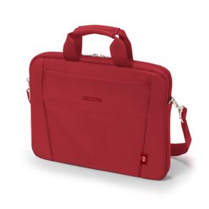 Dicota Eco Slim Case BASE notebooktas 35,8 cm (14.1") Aktetas Rood