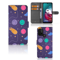 Motorola Moto G10 | G20 | G30 Wallet Case met Pasjes Space - thumbnail