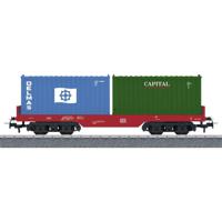 Märklin Start up 44700 H0 containerwagen van de DB AG - thumbnail