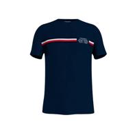 Tommy Hilfiger T-shirt met logo donkerblauw