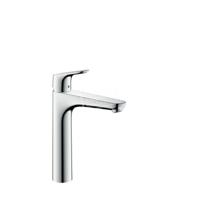 Hansgrohe Focus E2 wastafelkraan highriser inclusief ComfortZone 190 met waste chroom 31608000