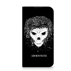 Mobiel BookCase iPhone 13 Mini Skull Hair