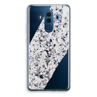 Gespikkelde marmer: Huawei Mate 10 Pro Transparant Hoesje - thumbnail