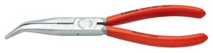 Knipex 26 21 200 Elektronica en fijnmechanica Platte rondbektang 40° gebogen 200 mm