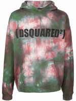 DSQUARED2 hoodie à logo imprimé - Vert