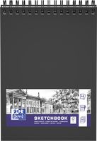 Oxford schetsboek, 50 vel, 100 g/m², ft A4, zwart - thumbnail