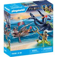 PLAYMOBIL PLAYMOBIL Pirates Gevecht Tegen de Reuzenoctopus 71419 - thumbnail