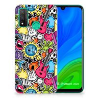 Huawei P Smart 2020 Silicone Back Cover Punk Rock - thumbnail