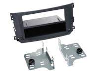 2-DIN Paneel Smart ForTwo 2010-2015 Kleur: Zwart